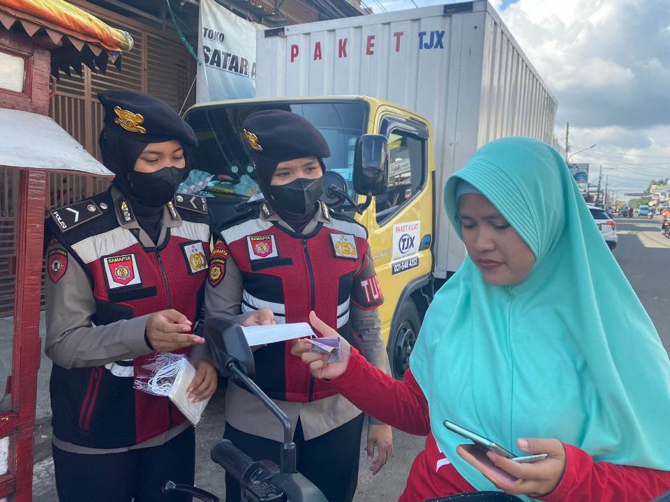 Ditsamapta Polda Banten Rutin Patroli Nong Jawara